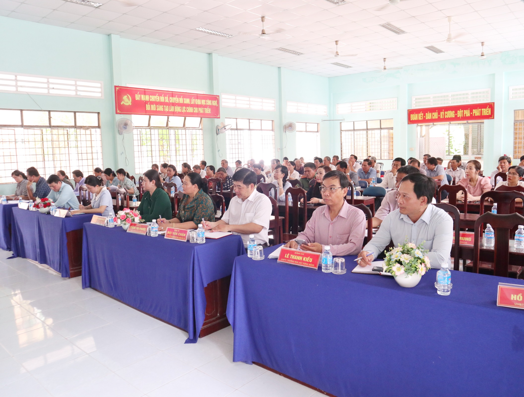 Sơ kết 01 năm thực hiện chính quyền địa phương 02 cấp xã Châu Hòa